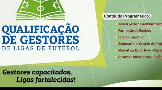 Imagem Curso de Qualificação de Gestores de Ligas de Futebol chega a Itabuna