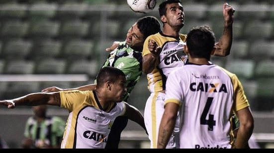 Imagem Série B: América-MG empata e pode perder liderança para o Inter