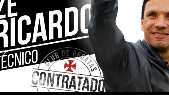 Imagem Oficial: Vasco anuncia contratação de Zé Ricardo