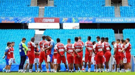 Imagem Relacionado, elenco do Bahia finaliza preparação para jogo contra o Botafogo