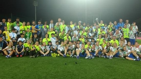 Imagem Internacional Universíade: Brasil conquista medalha de ouro no futebol feminino