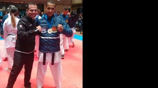 Imagem Cabo da PM leva ouro e bronze no Campeonato Pan-americano de karatê na Argentina