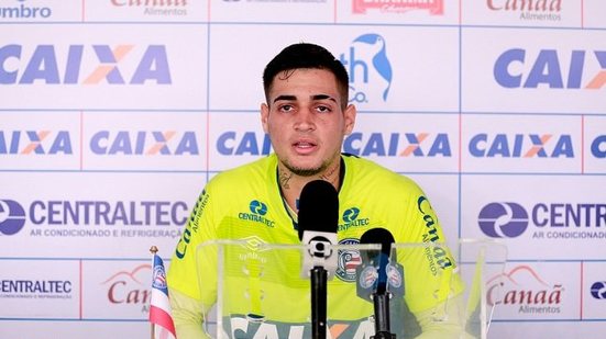Imagem Goleiro do Bahia destaca talento de Hernane na volta do atacante