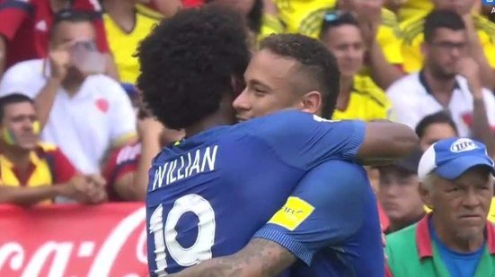 Imagem Brasil sai na frente, mas cede o empate para a Colômbia, em Barranquilla