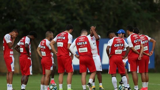 Imagem Após treino tático, Bahia está praticamente definido para enfrentar o Atlético/GO
