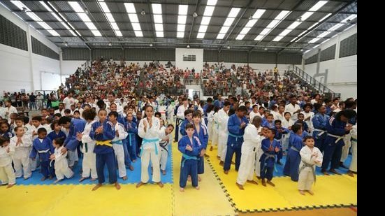 Imagem Alunos do projeto &#039;Luta Cidadã&#039; participam da Copa Nintai de Judô