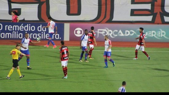 Imagem Bahia empata com o Atlético-GO, sobe uma posição, mas segue ameaçado pelo Z-4