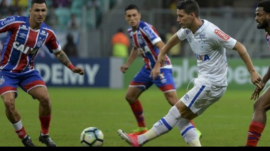 Imagem Cruzeiro tem ampla vantagem sobre o Bahia no histórico de confrontos