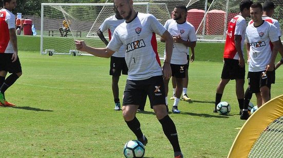 Imagem Trabalho físico-técnico marca manhã de treino do Vitória nesta quarta (20)