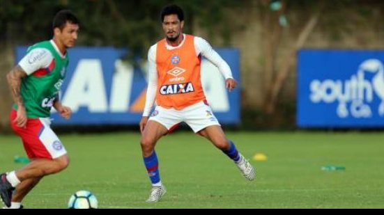 Imagem Bahia segue preparação para duelo com o Grêmio