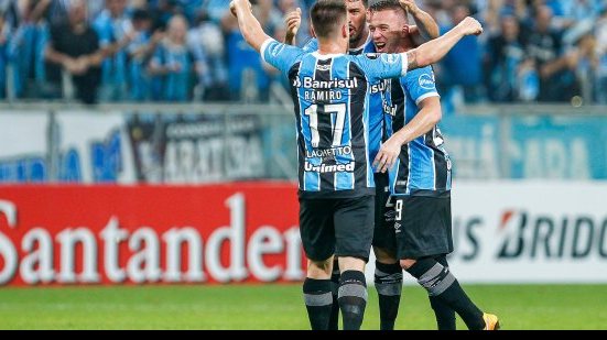 Imagem Grêmio vence o Botafogo e faz semifinal da Libertadores com o Barcelona-EQU
