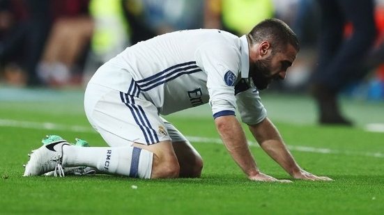Imagem Com problema cardíaco, Carvajal desfalcará o Real Madrid por seis semanas