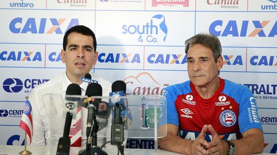 Imagem Apresentado pelo Bahia, Carpegiani prega otimismo na chegada ao Fazendão