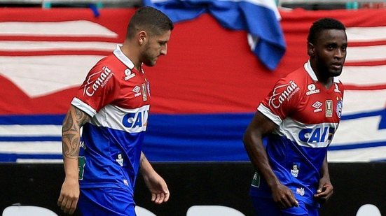 Imagem Corinthians tenta utilizar atacante emprestado ao Bahia para contratar Zé Rafael