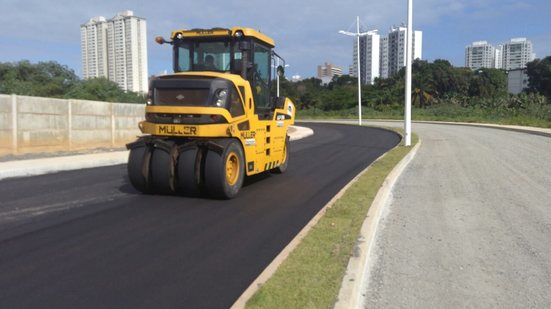 Imagem Obras da Via Expressa Barradão seguem a todo vapor e evoluem bastante; Veja as fotos