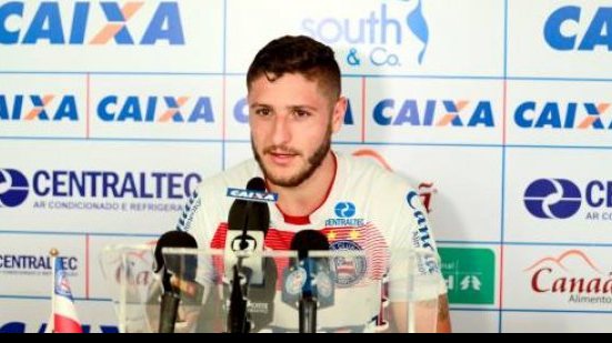 Imagem Dirigente anuncia que Bahia renovará contrato de Zé Rafael
