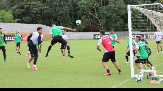 Imagem Vitória se reapresenta nesta quarta e faz único treino para duelo com o Atlético-PR
