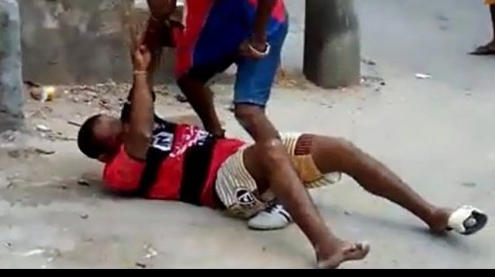 Imagem Vídeo: torcedores brigam em Sussuarana durante BAVI na Fonte Nova