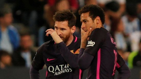 Imagem Neymar e Messi são ameaçados pelo Estado Islâmico; veja o cartaz
