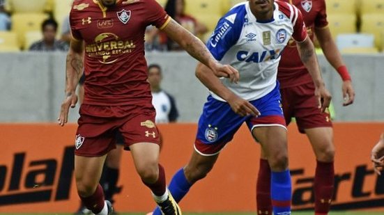 Imagem Confira os gols do empate entre Fluminense e Bahia no Maracanã