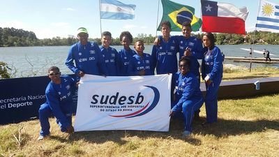 Imagem Canoagem da Bahia conquista 10 medalhas no Sul-Americano no Uruguai
