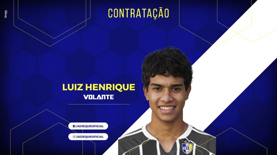 Imagem Associação Desportiva Jequié contrata volante Luis Henrique