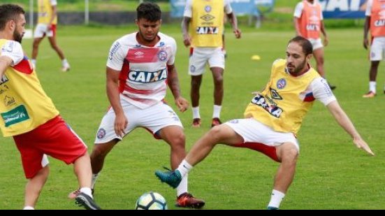 Imagem Bahia encerra preparação para duelo com o Santos