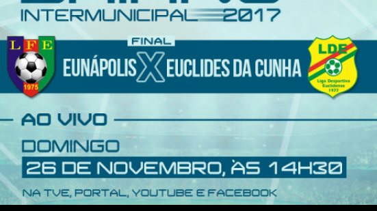 Imagem TVE transmite a primeira final do Intermunicipal 2017 neste domingo