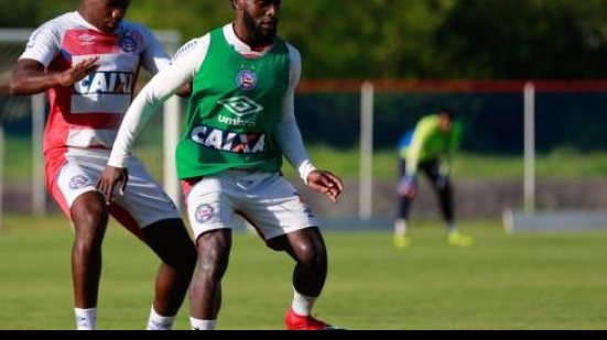 Imagem Bahia faz treino tático de olho no São Paulo