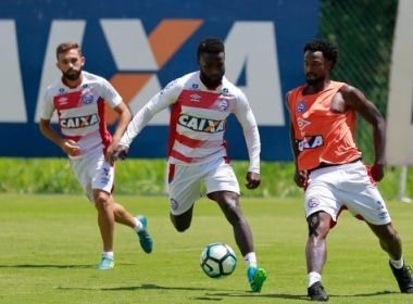 Imagem Bahia realiza exames e treina parte técnica no Fazendão