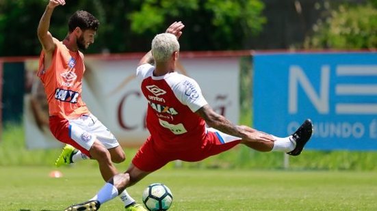 Imagem Sem Jean, Bahia realiza penúltimo treino antes de enfrentar o São Paulo