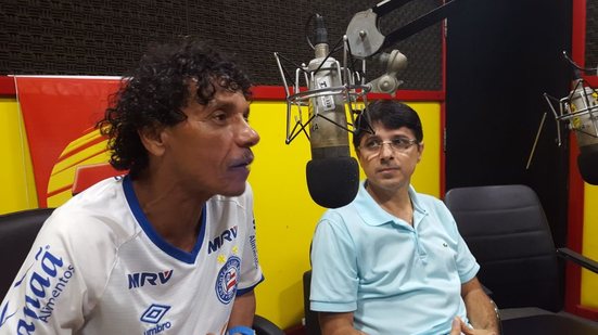 Imagem 'Já sou presidente do Bahia', declara Binha durante entrevista ao Arena Transamérica