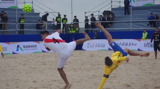 Imagem Futebol de areia: Brasil é campeão do Gran Prix da China