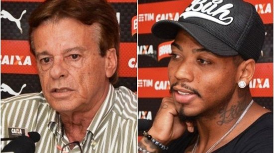 Imagem Marinho acusa armação na saída do Vitória e Sinval Vieira rebate: “colocaram isso na cabeça dele”
