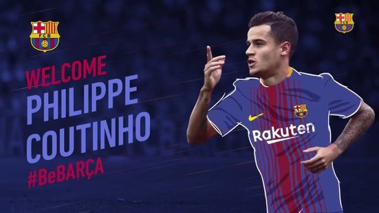 Imagem Jornal catalão divulga agenda da apresentação de Coutinho no Barcelona; Confira