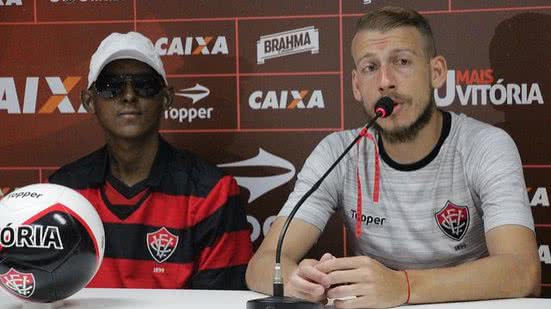 Imagem Em dia de visita especial ao Barradão, Uillian Correia revela o que Mancini tem cobrado aos atletas