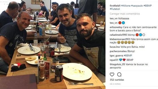 Imagem De volta? Empresário de Allione publica hashtag 'enigmática' no Instagram e agita torcida tricolor