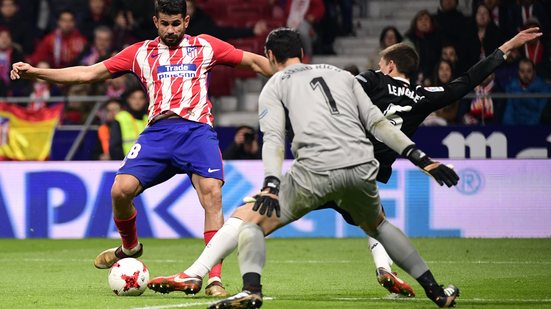 Imagem Diego Costa sofre lesão muscular e vai desfalcar o Atlético de Madrid