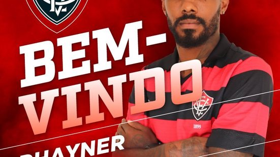 Imagem Rhayner aparece no BID e já tem data para reestrear pelo Vitória