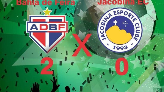 Imagem Bahia de Feira vence o Jacobina e assume a vice-liderança do Baianão