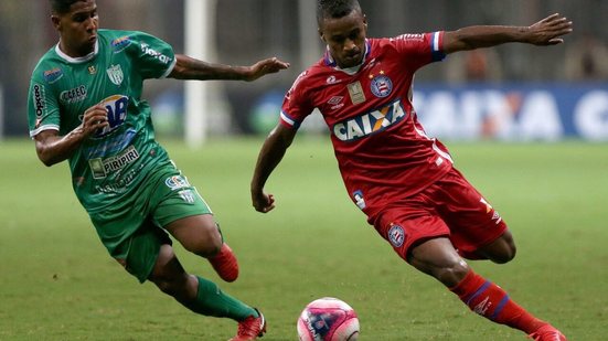 Imagem O Brocador voltou! Com hat-trick de Hernane, Bahia atropela o Conquista