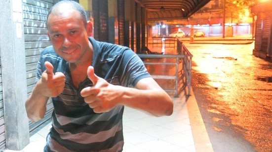 Imagem Após passagem em clube baiano, ex-jogador vira morador de rua 