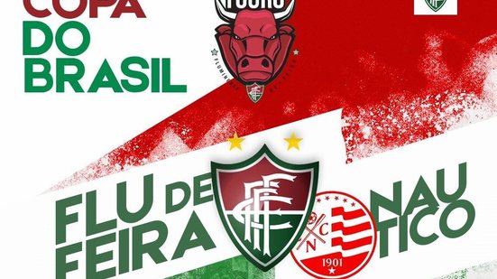 Imagem Solta o Touro! Flu de Feira enfrenta o Náutico pela Copa do Brasil em duelo por R$ 1,4 milhão