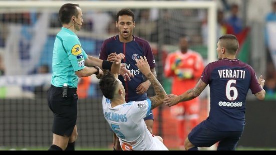 Imagem "Ele me irrita", diz jogador do Olympique de Marselha sobre Neymar