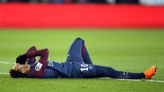 Imagem  Neymar para por um mês de desfalca o PSG contra o Real Madrid