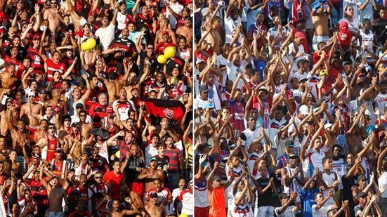 Imagem Bahia é o 13º e Vitória 15º em ranking de público em estádios em 2018