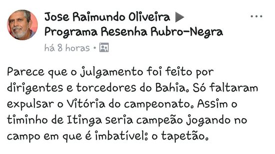 Imagem Apresentador da Globo chama Bahia de "Timinho da Itinga"