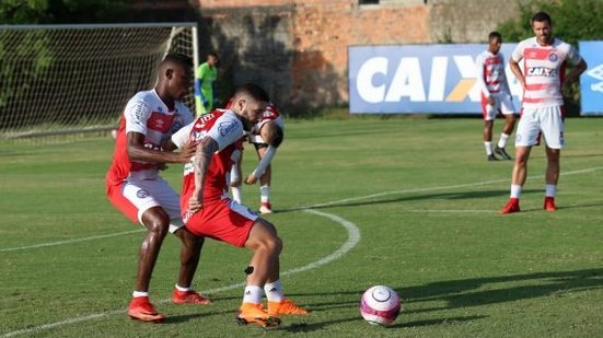 Imagem Bahia faz treino tático de olho na Juazeirense