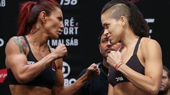 Imagem Cris Cyborg detona Amanda Nunes: 'Está usando o meu nome para criar sua marca'