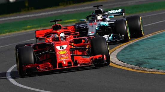Imagem Sebastian Vettel vence primeiro GP de Fórmula 1 de 2018